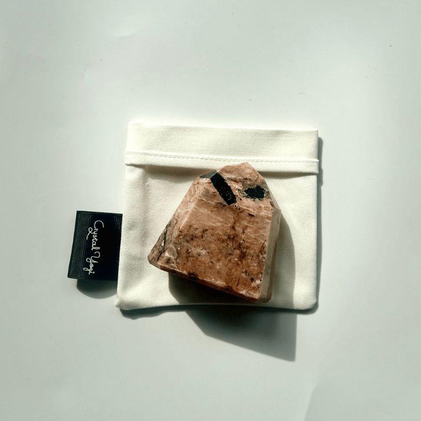 Αιχμή Ροδονιτη με Τουρμαλίνη - Image 2