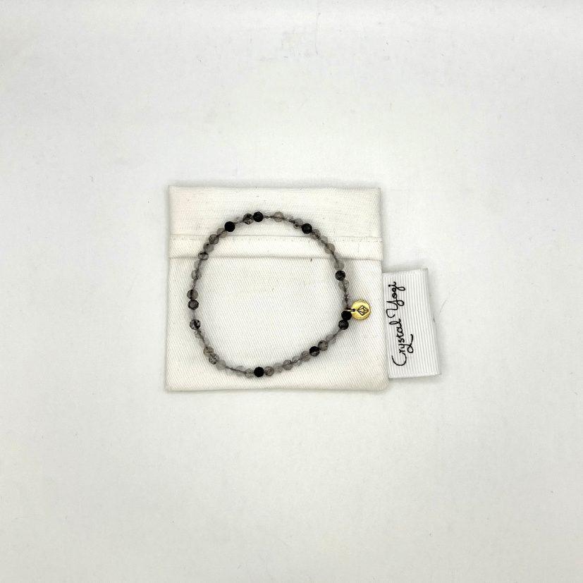 Βραχιόλι Χαλαζία με Τουρμαλίνη - Image 3