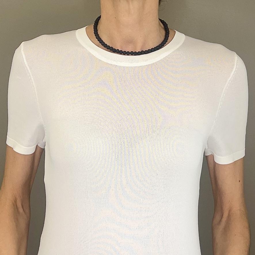 Κρυσταλλικό Κολιέ απο Οψιδιανό Lava - Image 3