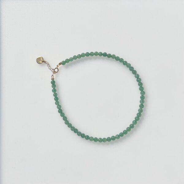 Πρασινη Αβεντουρίνη - Βραχιόλι για το πόδι